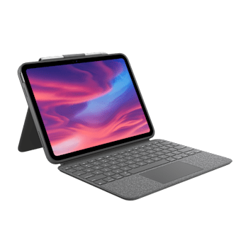 Combo Touch for iPad - Oxford Grey - US International (Qwerty)