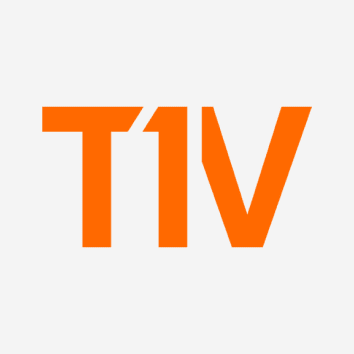 T1V logo