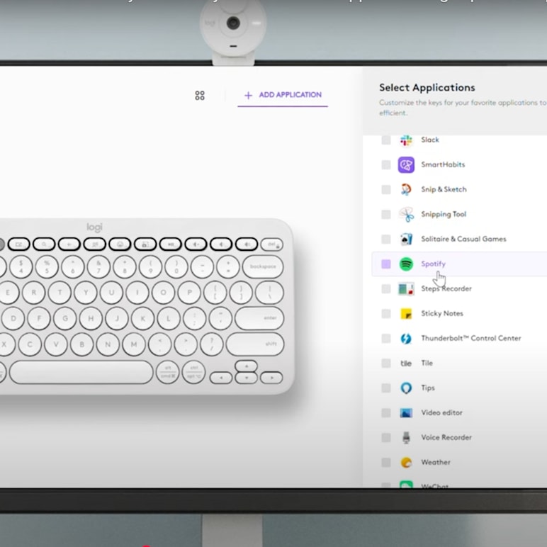 App-Specific Shortcuts for Pebble Keys 2 K380s