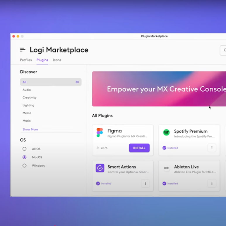 Streamline Figma design tasks with MX Creative Console