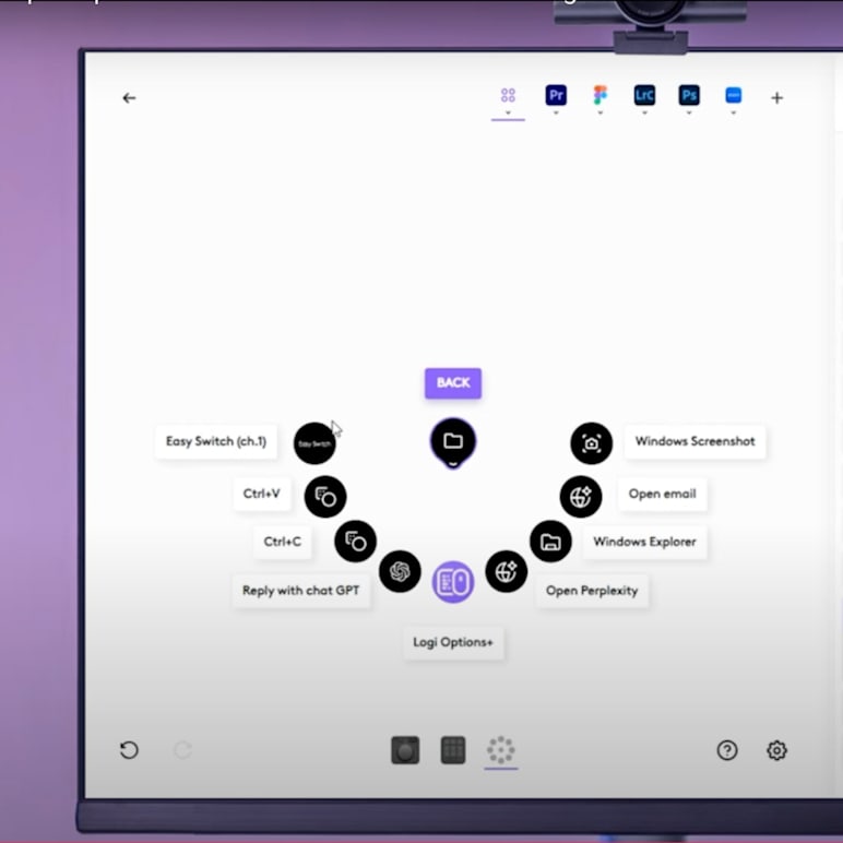Expand possibilities with Folders in Actions Ring