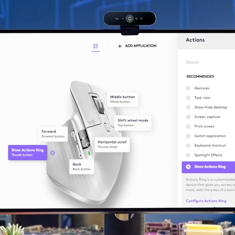 MX Master 3S: Master your workflow with Actions Ring