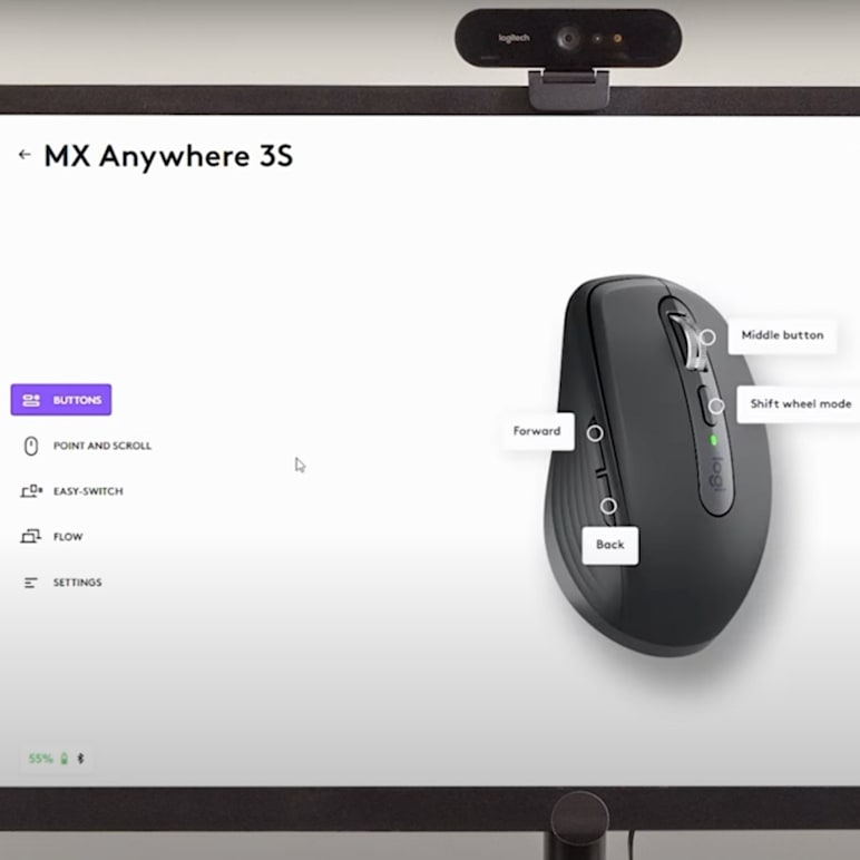 Personalize your MX Anywhere 3S to take control of your workflow