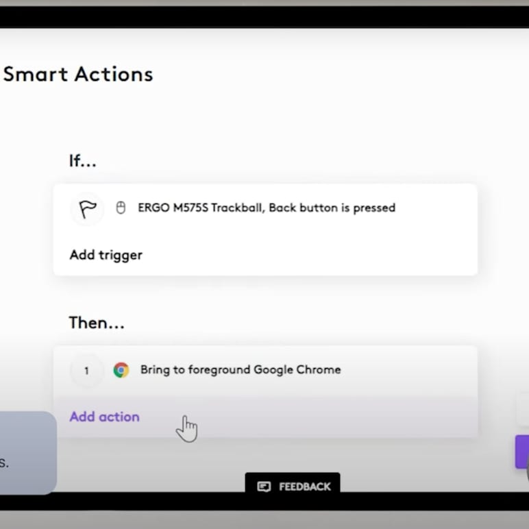 Automate your workflow with Smart Actions on ERGO M575S