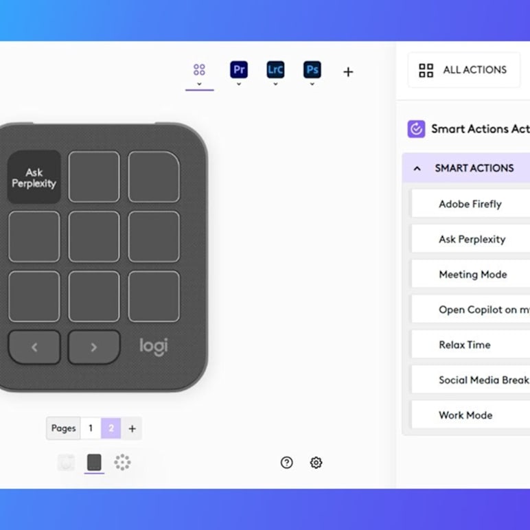 Smart Actions with MX Creative Console