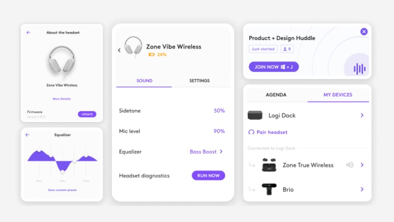 ビジネス向けZone Vibe Wirelessヘッドフォン | ロジクール