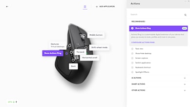 How to save up to 33% of time using Actions Ring shortcuts with MX Master 4