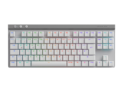 G515 LIGHTSPEED TKL - Beyaz - Deutsch (Qwertz)