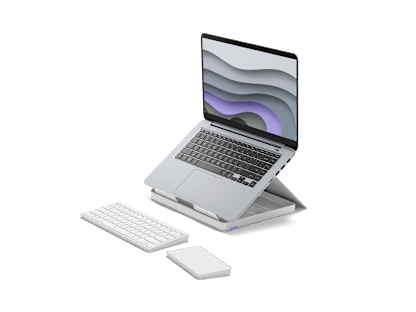 Casa Pop-Up Desk - Nordic Calm - English US (QWERTY)