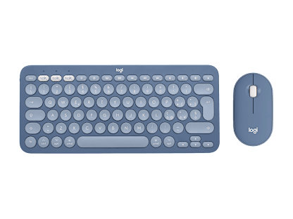 MACHEZ KÉSZÜLT K380 TÖBBESZKÖZÖS BILLENTYŰZET ÉS M350 LOGITECH PEBBLE EGÉR - Áfonya - Italiano (Qwerty)