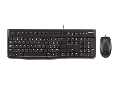 MK120 CORDED KEYBOARD AND MOUSE COMBO - English