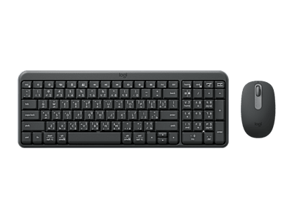 MK250 Compact Bluetooth® Wireless Combo - Graphite - Arabic