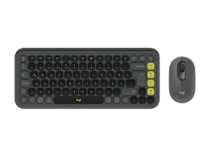 POP Icon Combo - Grafit ve Yeşil - Türkçe (Qwerty)