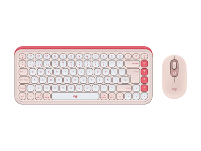 POP Icon Combo - Rosado y blanco crudo - Español (Qwerty)