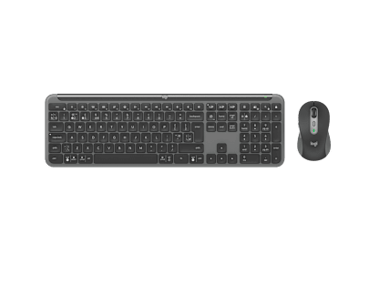 Signature Slim Combo MK950 - Graphite - Anglais britannique (QWERTY)