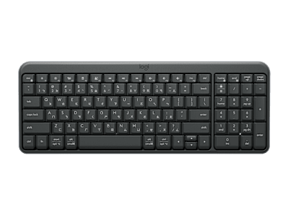 K250 Compact Bluetooth® Wireless Keyboard - 石墨灰 - 中文 - 繁體