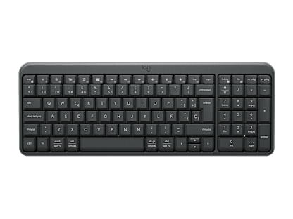 K250 Compact Bluetooth® Wireless Keyboard - Graphite - Español (Qwerty)