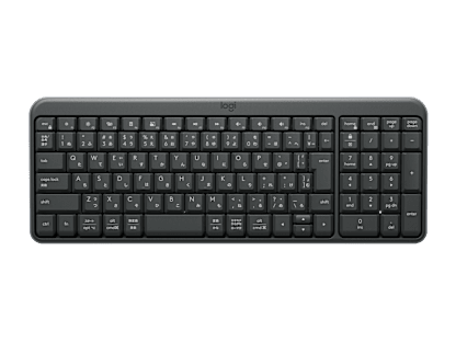 K250 Compact Bluetooth® Wireless Keyboard - グラファイト - 日本語