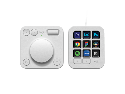 MX Creative Console - Pale Grey