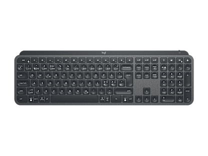 MX Keys for Business - Grafittgrå - Dansk / norsk / svensk / finsk (QWERTY)