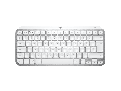 Klawiatura MX Keys Mini dla urządzeń Mac - Jasnoszary - Angielski międzynarodowy (QWERTY)