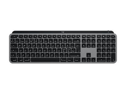 MX Keys S for Mac - Space Gray - Danese / Norvegese / Svedese / Finlandese (QWERTY)