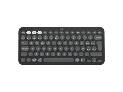 Pebble Keys 2 K380s - Tono grafito - Español (QWERTY)