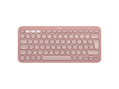 Pebble Keys 2 K380s - Tono rosado - Español