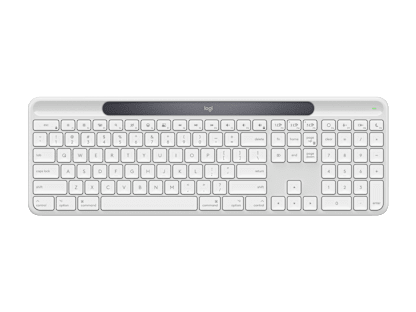 Signature Slim Solar+ for Mac wireless keyboard K980 - Off-white - English US (QWERTY)