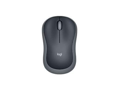 MOUSE SEM FIO M185 - Cinza