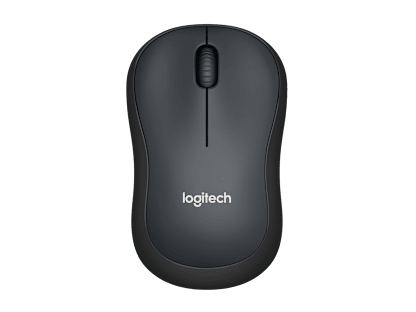 M220 Silent Wireless Mouse - Preto/carvão