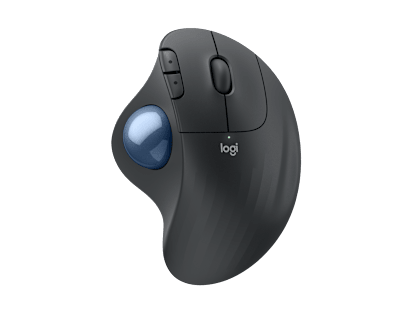 ERGO M575S - Graphite + Blue Ball