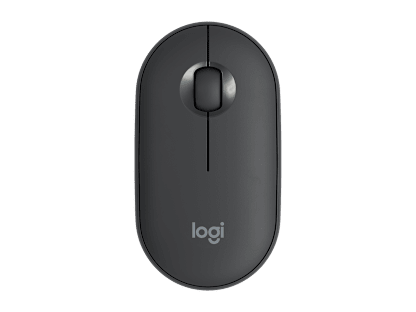 Pebble i345 Wireless Mouse for iPad - Graphite