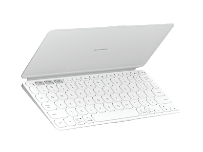 Keys-To-Go 2 - Pale Gray - English US (QWERTY)