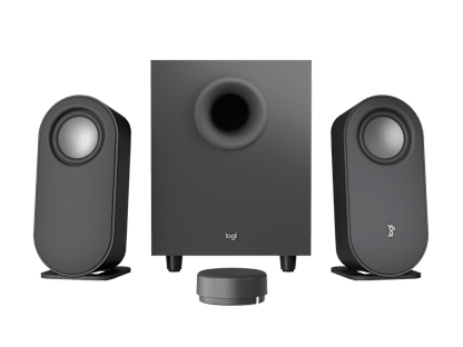 Z407 Bluetooth-computerspeakers met subwoofer en draadloze bediening - Graphite