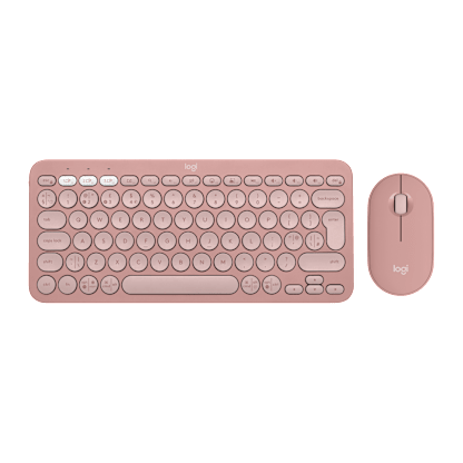 Pebble 2 Combo - Tonal Rose - UK English (Qwerty)