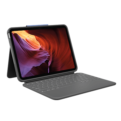 Rugged Folio - Grafitowy - Amerykański (Qwerty)