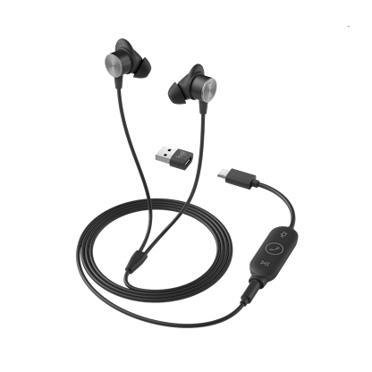 Zone Wired Earbuds - Graphite