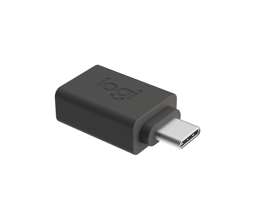 適用於羅技無線產品的 USB-C 轉 USB-A 轉接器