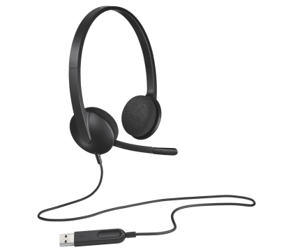 Logitech H340 Usb Pc Headset With Noise Cancelling Mic Logitech H340 Usb Pc Headset With Noise Cancelling Mic