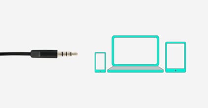 Connexion jack 3,5 mm Logitech H151