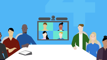 E-book: Vier voordelen van videovergaderingen voor kleine bedrijven