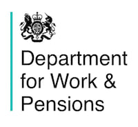 Logo de la Secretaría de Trabajo y Pensiones (DWP) británica, Reino Unido