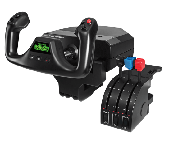 Official product image of the Logitech G Flight Yoke System