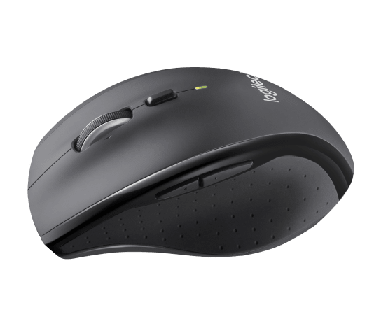 Logitech m705 marathon oem | 1000 dpi | hyper-fast scrolling | do 3 leta baterije | črna brezžična optična miška 5 Logitech m705 marathon črna miška s stranskima gumboma naprej in nazaj
