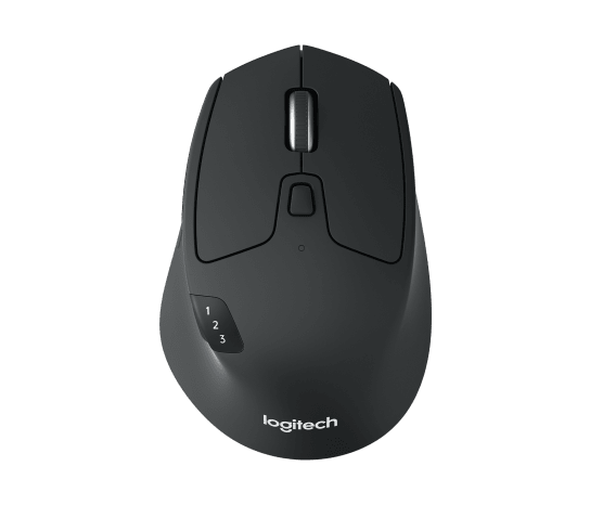 Logitech M720 Triathlon Mouse Inalámbrico Multidispositivo Negro - vista 1