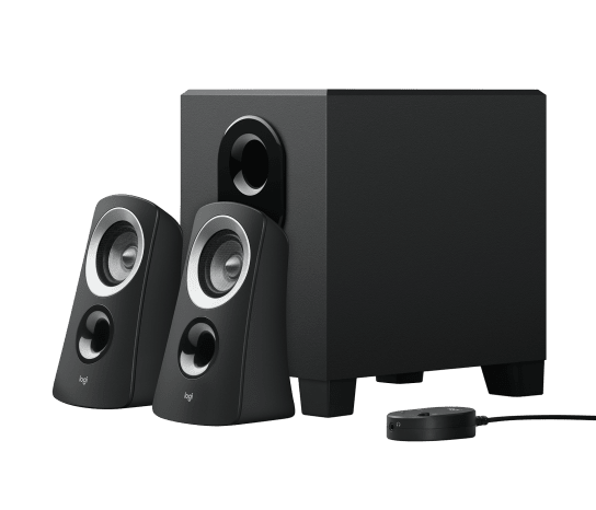 Logitech Z313 avec deux satellites et caisson