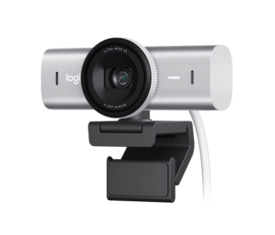 Logitech MX Brio Pale Gray 4K Webcam