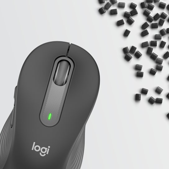 Črna miška logitech signature m650 l z bluetooth in logi bolt povezavo