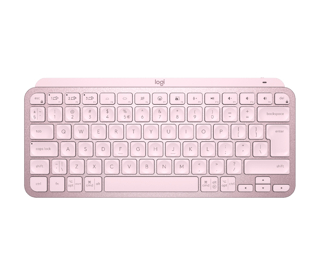 Logitech MX Keys Mini Rose Wireless Keyboard